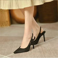 Philia| Pointed Slingback Heels with High Heel