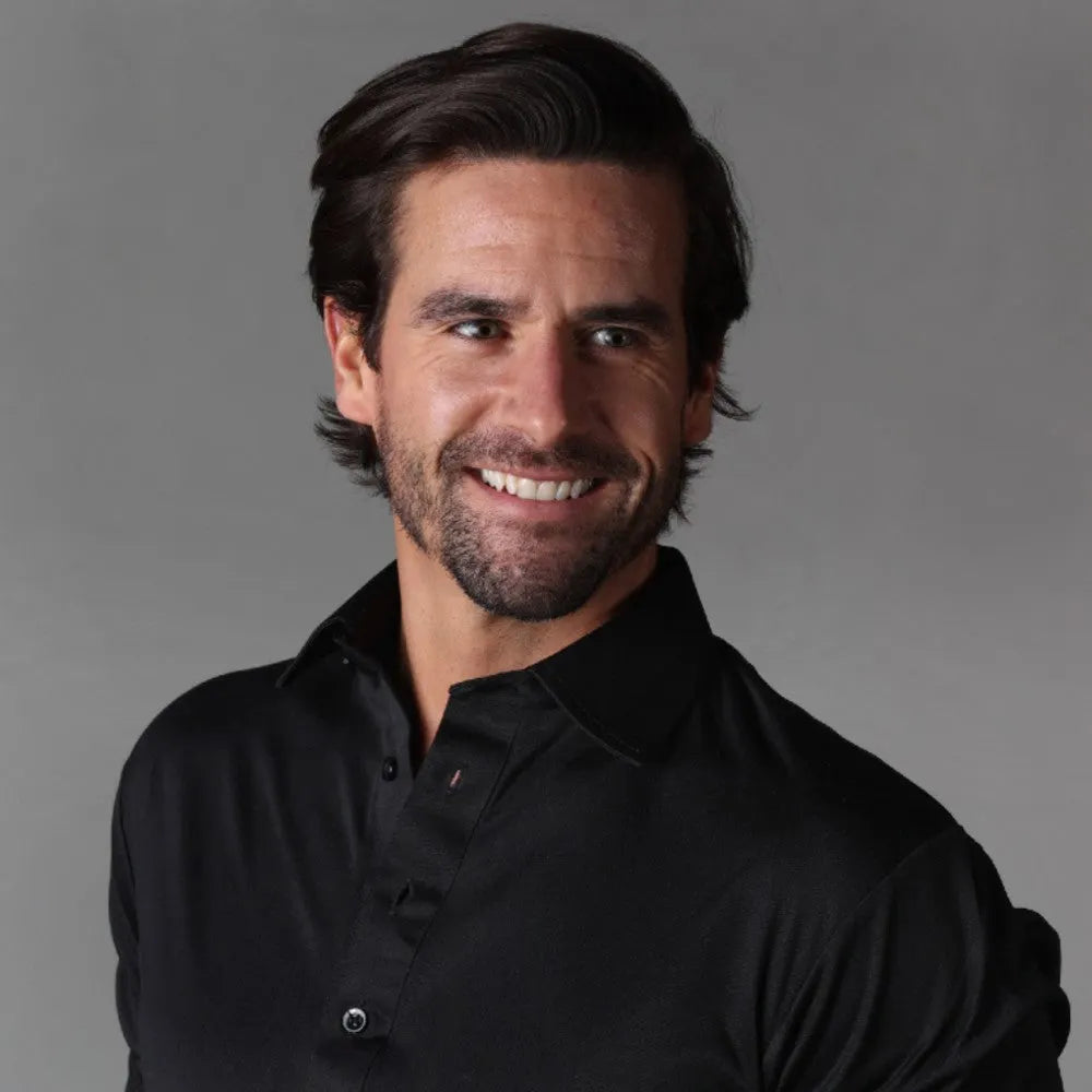 Kleid-Polo mit Steifem Kragen