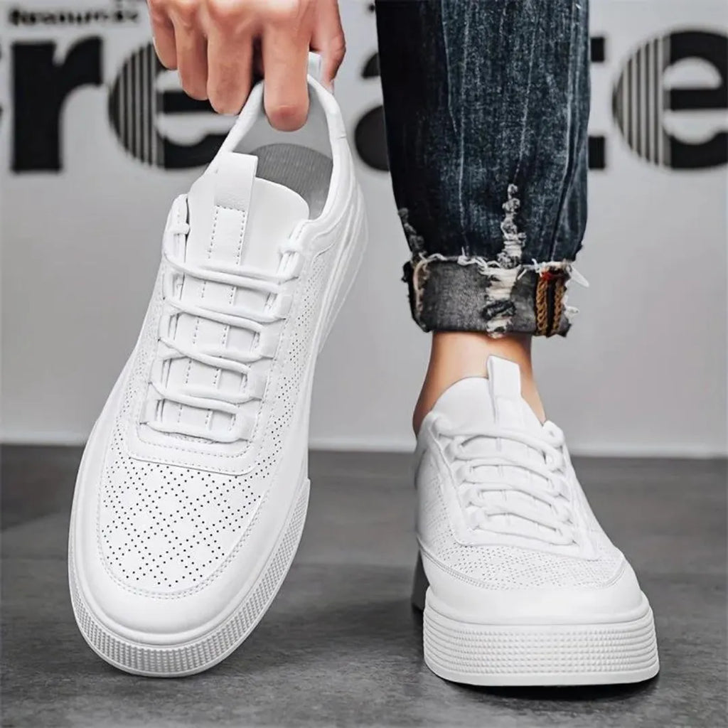 Bequeme Lässig Weiße Herrenschuhe