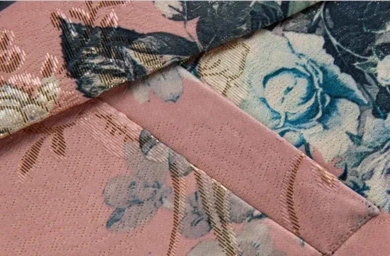 Eleganter Blumen Blazer Für Herren Der Perfekte Statement Look