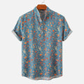 - Blumiges Herrenhemd