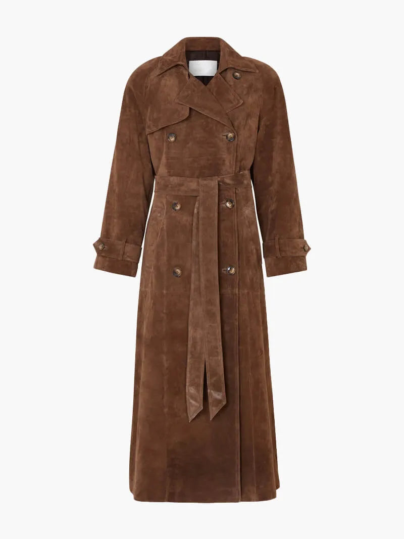Zeitloser Trenchcoat mit edler Optik für einen eleganten Flair