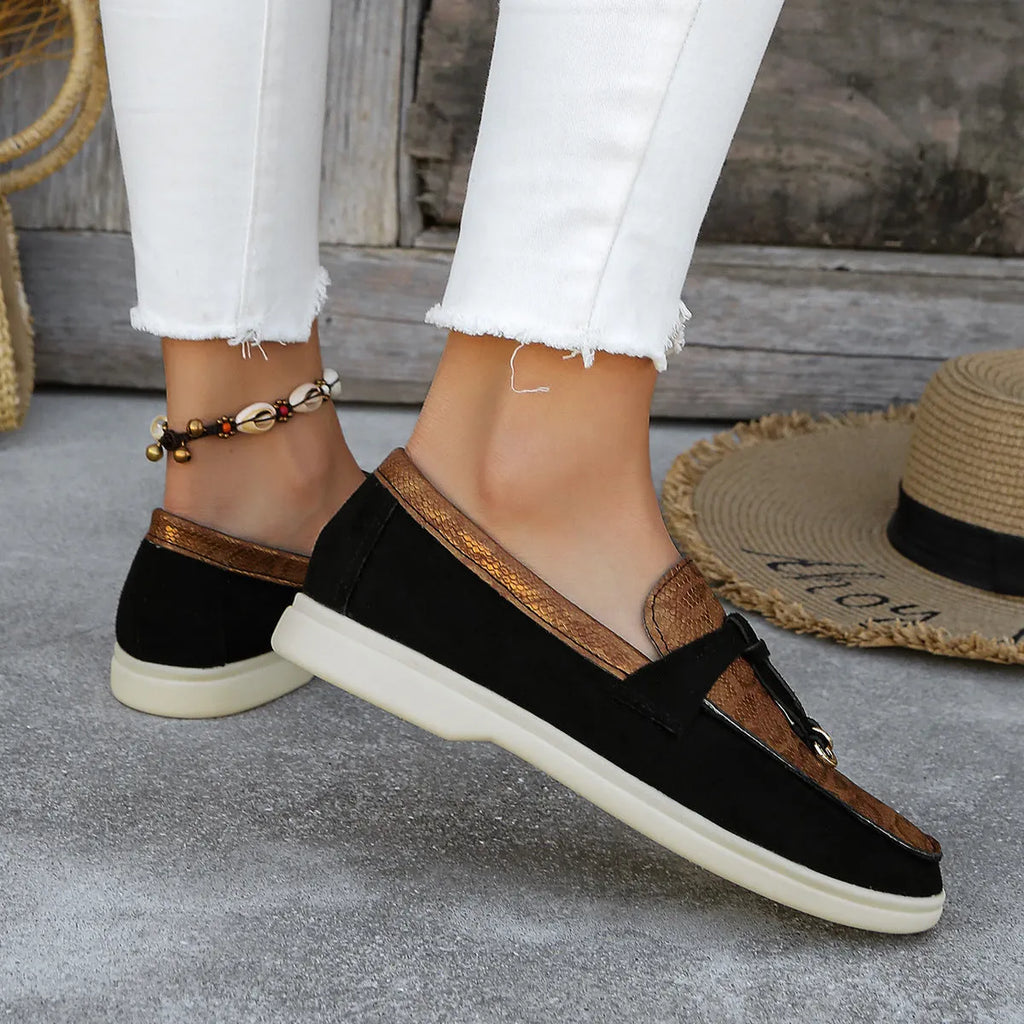 TESSA | Comfortabele Damesloafers – Uniek Design in Luipaard, Artistiek of Slangenprint