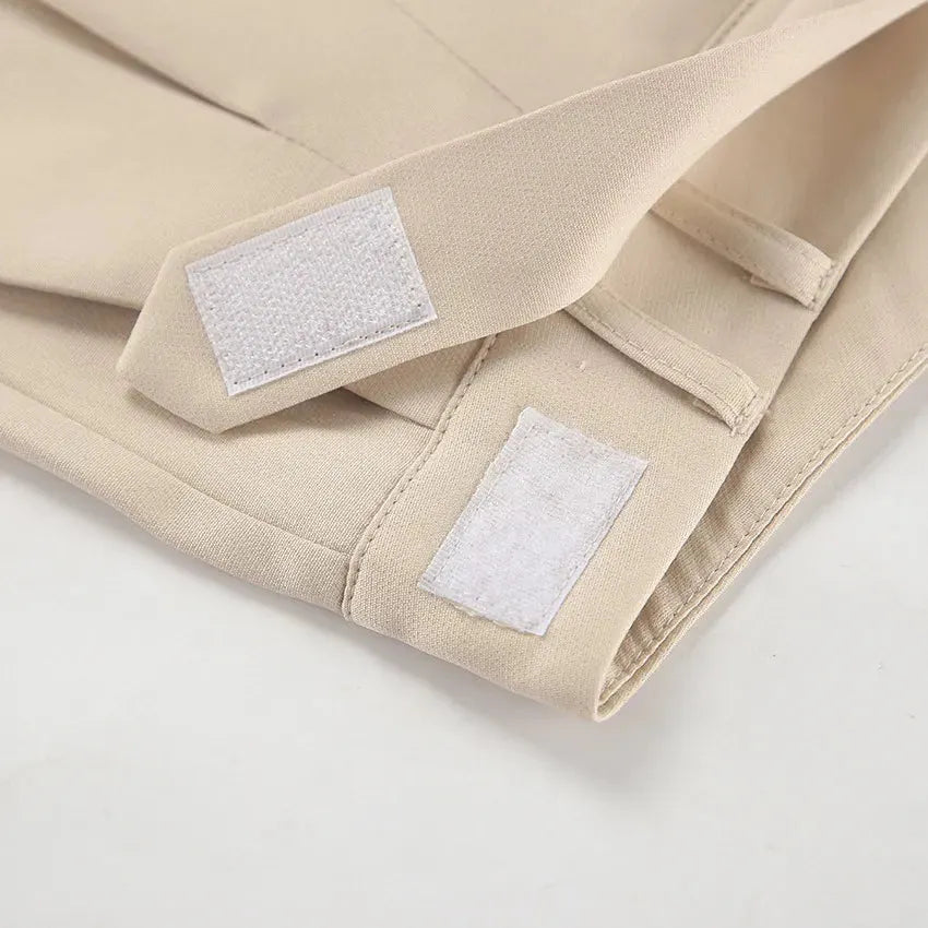 MATHILDE | Elegant Wijde Pantalon Voor Dames Met Uniek Taille-Detail – Comfort & Klasse Gecombineerd!