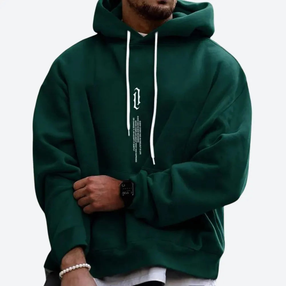 Bequemer Und Modischer Kapuzenpulli Für Männer
