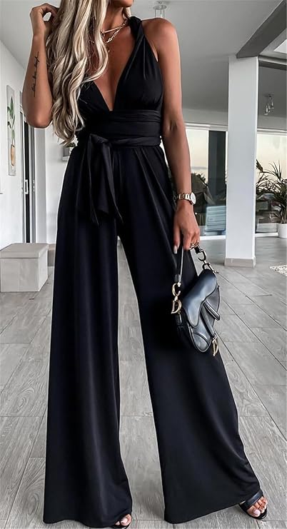 RYLEIGH | Trendy Dames Jumpsuit Met Bovenkant Die Op Verschillende Manieren Te Kopen Is – Stijlvol, Comfortabel, Veelzijdig