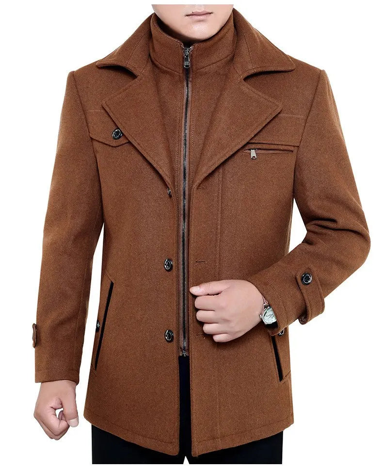 ELEGANTER MANTEL für Männer