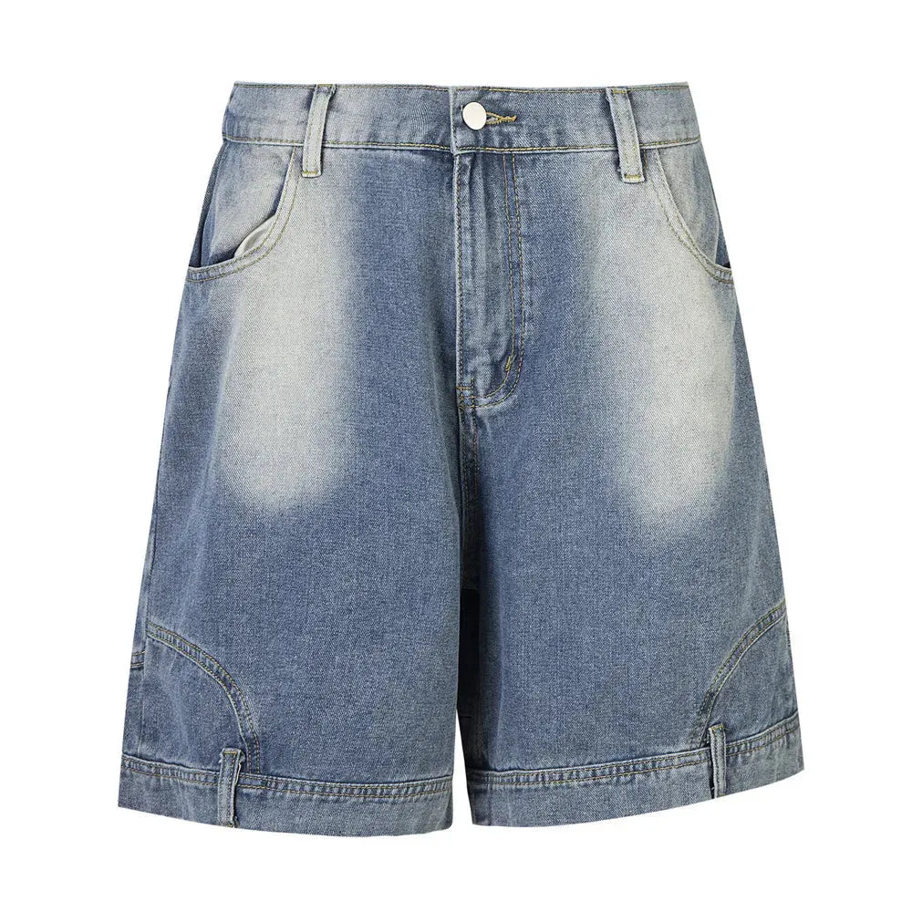 MAUD | Denim Shorts met Urban Oversized Look – Stoer, Comfortabel & Streetproof