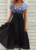 Cocktail Schwingen Kleid