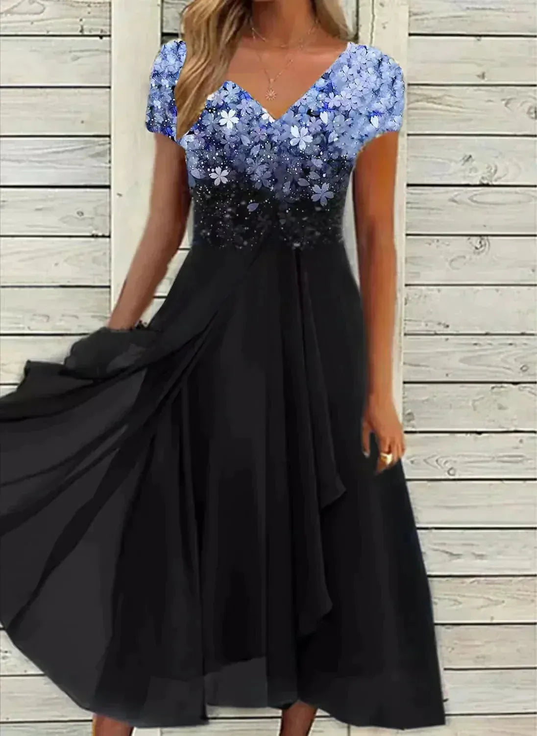 Cocktail Schwingen Kleid