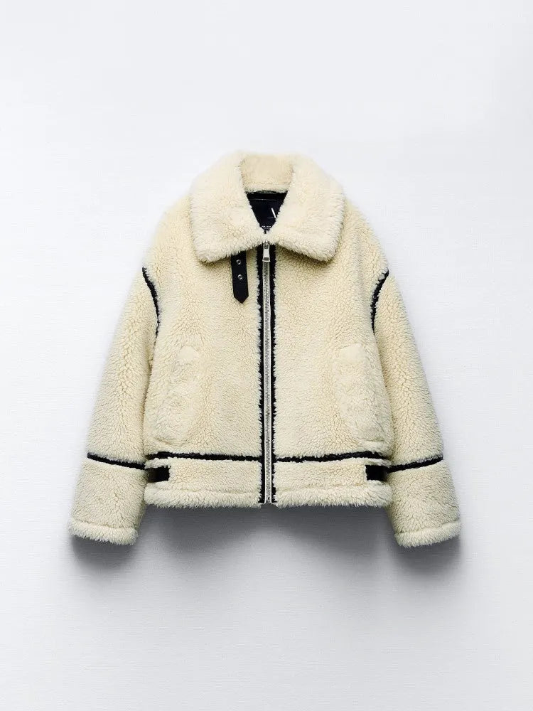 - Elegante Fury Jacke fÃ¼r Frauen