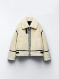 - Elegante Fury Jacke fÃ¼r Frauen
