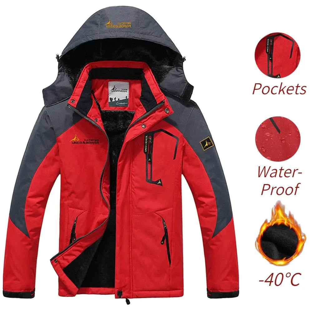 Winddichte Winterjacke FÃ¼r Herren