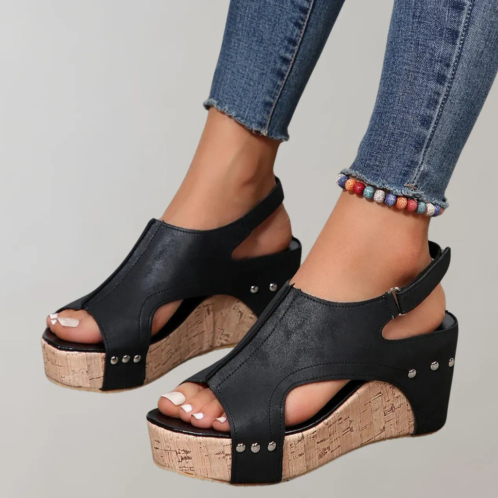 - OrthopÃ¤dische Sandalen mit hohen AbsÃ¤tzen Sandalen damen bequem