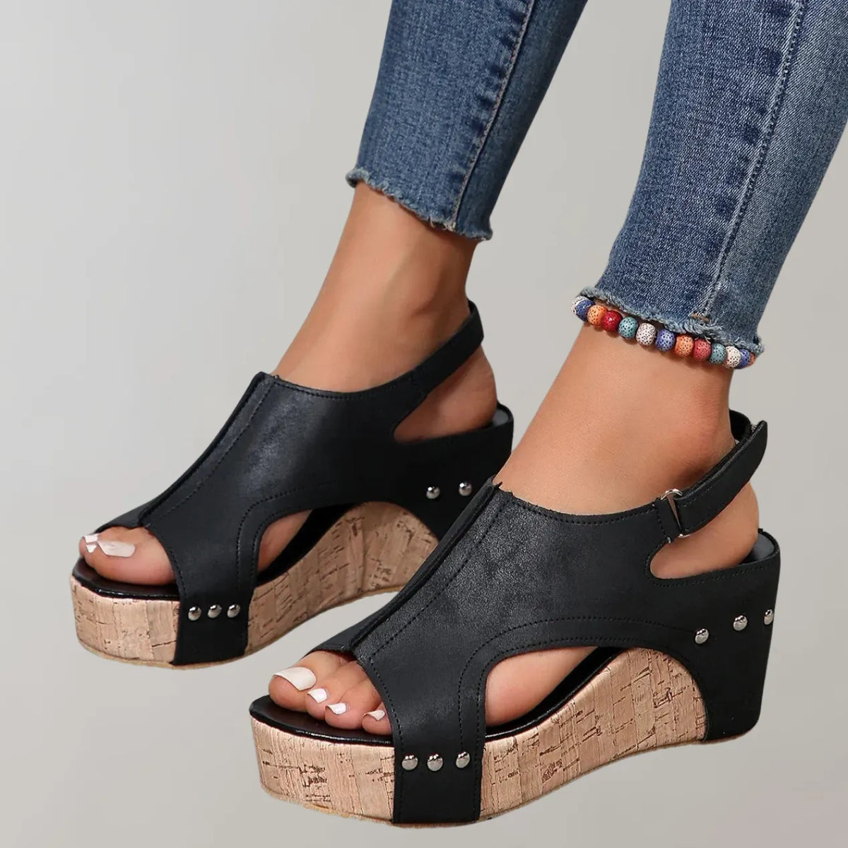 - OrthopÃ¤dische Sandalen mit hohen AbsÃ¤tzen Sandalen damen bequem