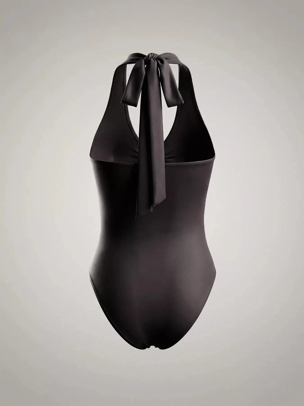 Halter Neck Ruched Bodysuit