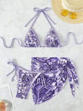 Conjunto Estampa Roxo