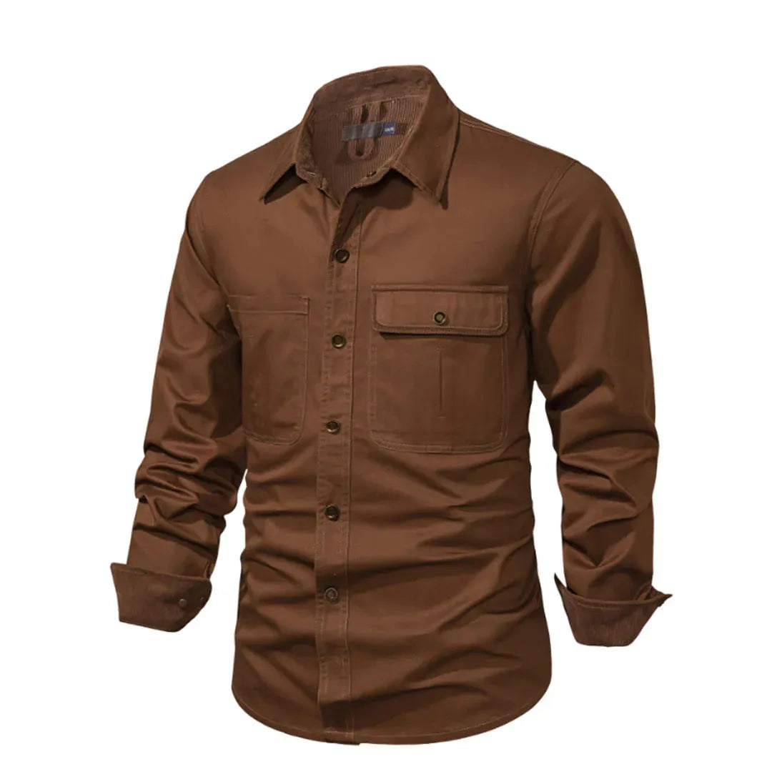 Herrenhemd Button-Down