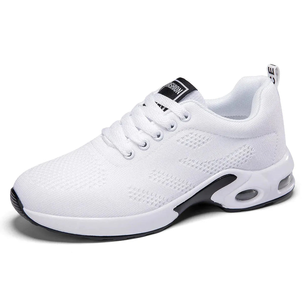 Damen Atmungsaktive Leichte WeiÃŸe Laufschuhe