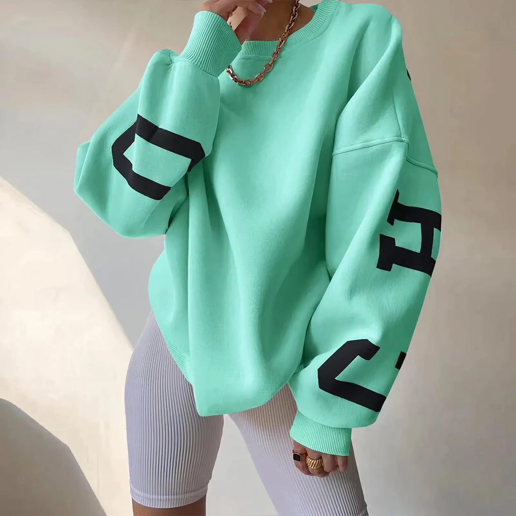 Dames Oversized Trui "CHICAGO" | Tijdloze Streetstyle Comfort & Luxe Warmte