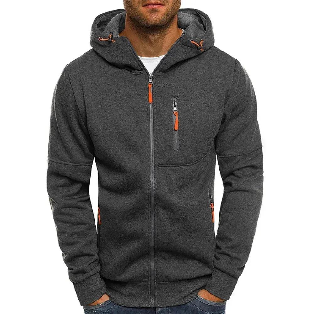 Herren Kapuzenpullover mit ReiÃŸverschluss