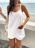 Lässiges Set mit Top und Shorts