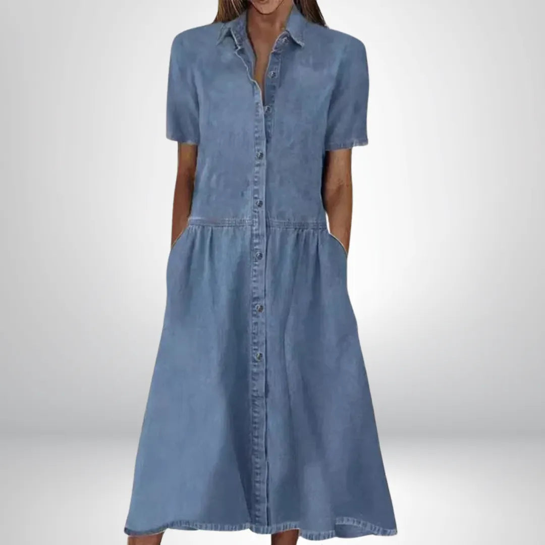 Hedda | Stilfuld Denimkjole
