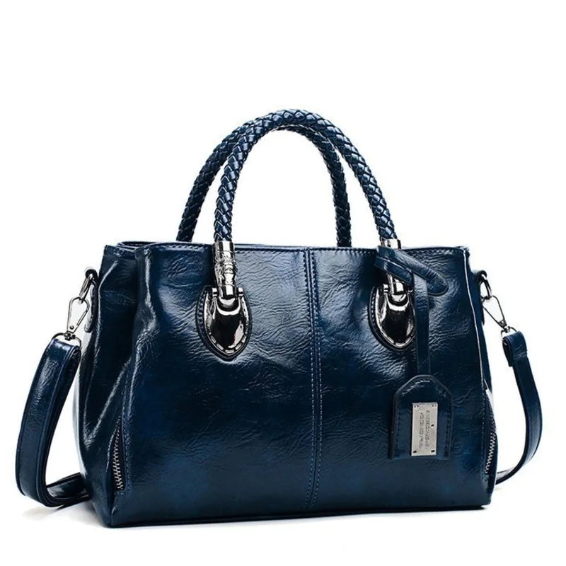 Paris | Elegant Taske med Flettede Håndtag