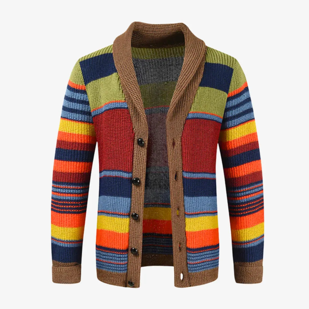 Strickjacke mit Knopfleiste für Männer