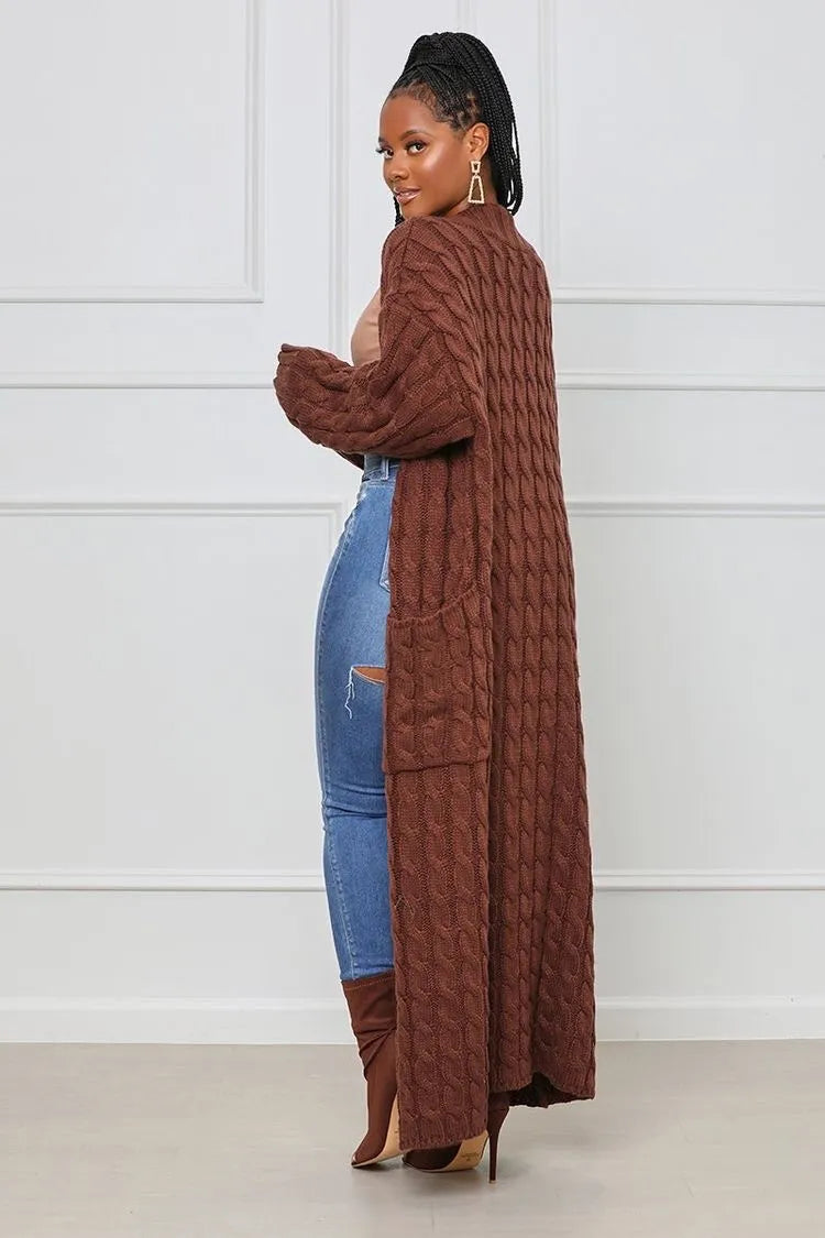- Rita - Lange Strickjacke