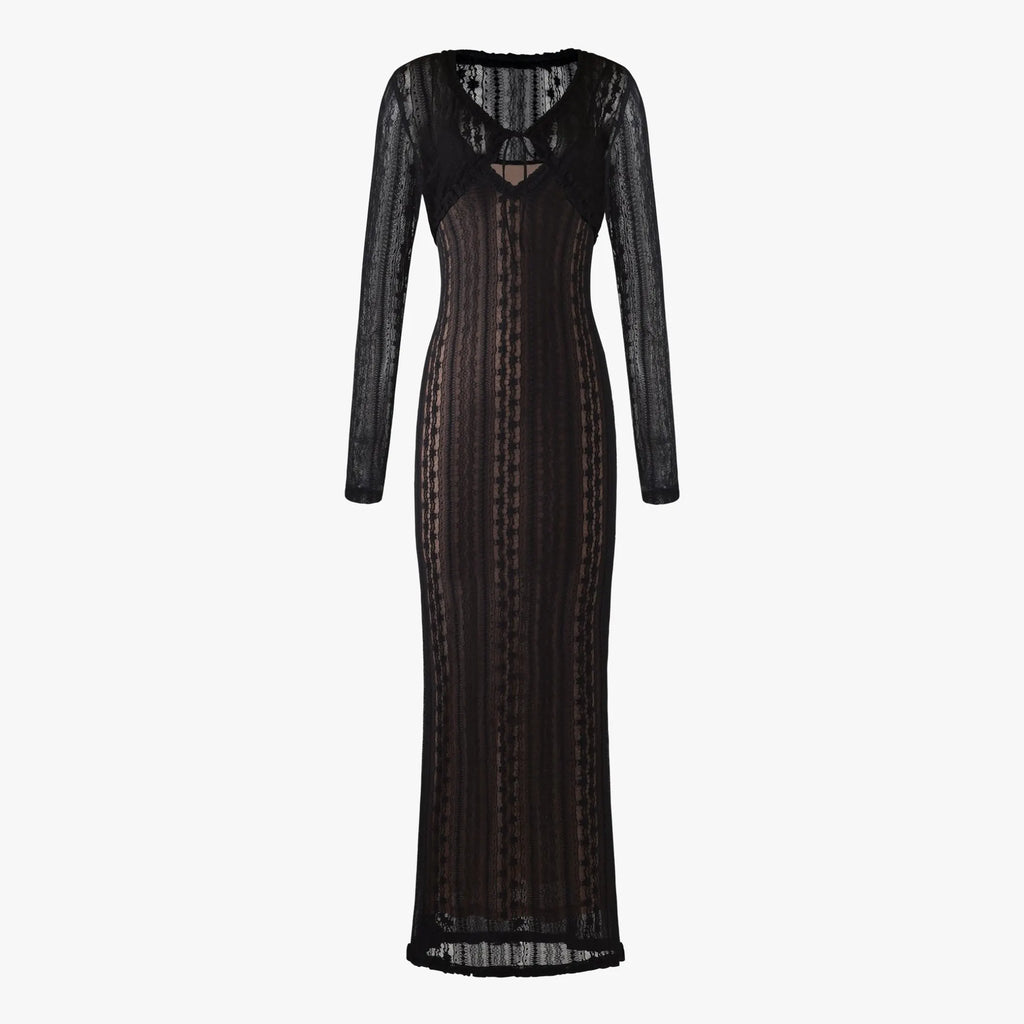 Elegantes Kleid mit Bolero-Akzent