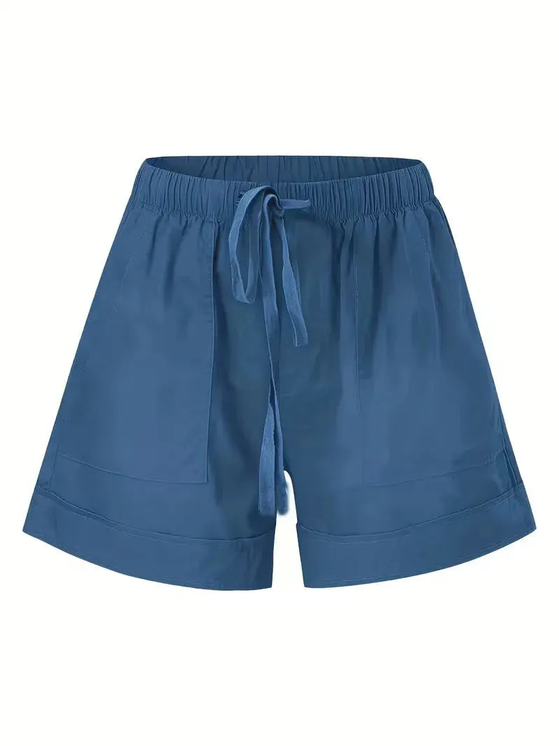 Casual Summer Pants for Women with Elastic Waistband