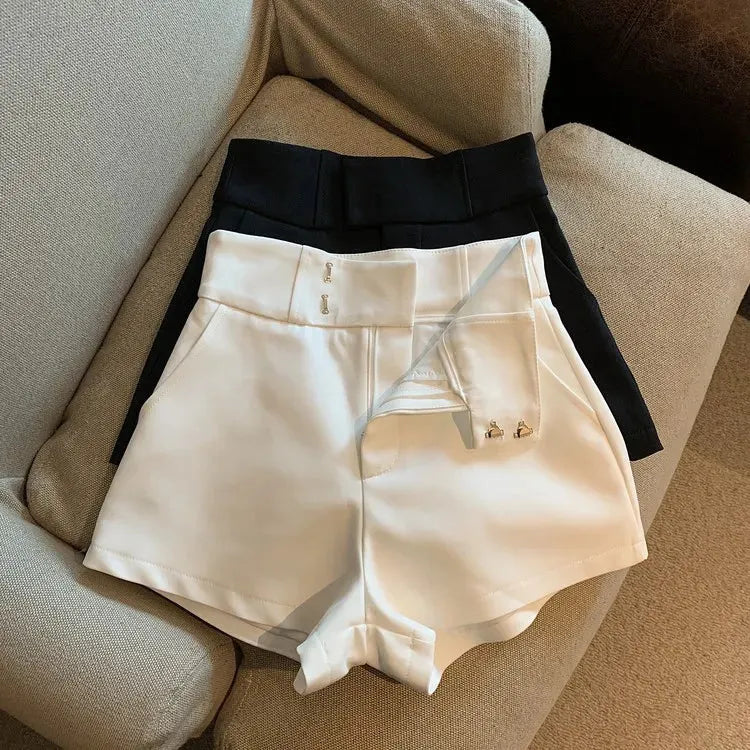 SINA | Elegante Dames Shorts Met Hoge Taille – Chic, Comfortabel & Perfect Voor Warme Dagen