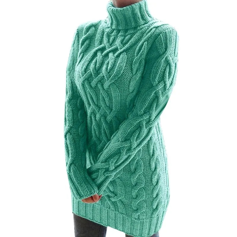 - Halte dich kuschelig warm mit diesem stylischen Strickkleid