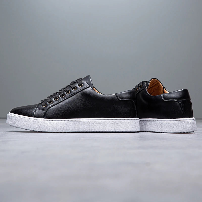 Herren Leder Sneaker
