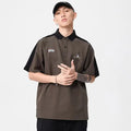Herren Polo-Shirt mit modernem Strukturdesign und kontrastierenden Akzenten