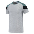 Bequemes Herren Sportshirt Mit Patchwork Detail