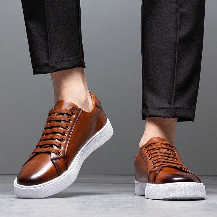 Herren Leder Sneaker