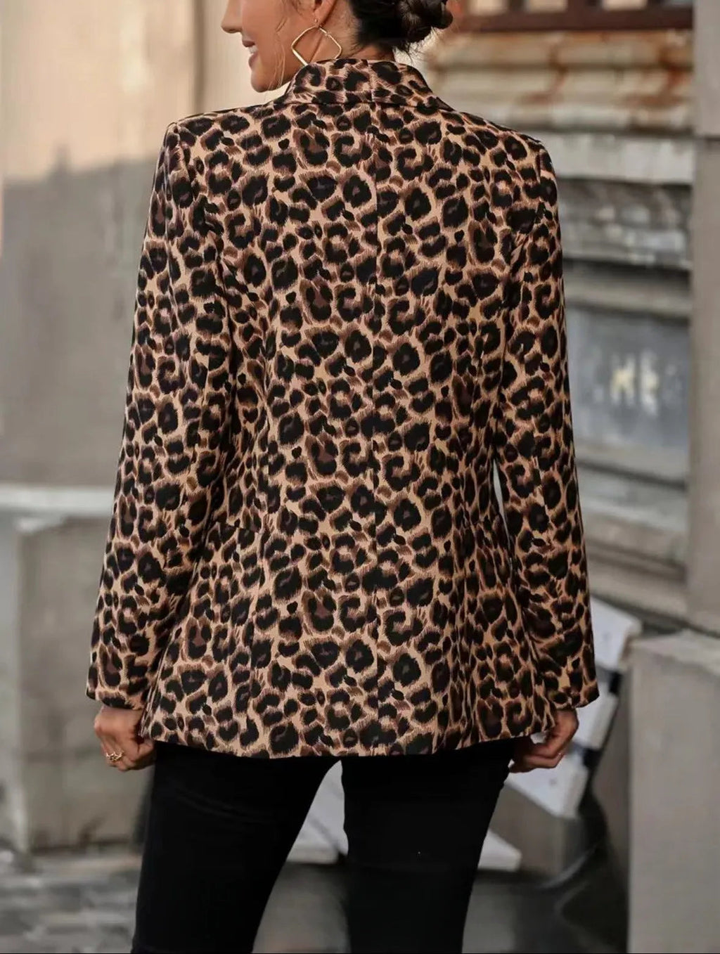 FELICE | Luipaardprint Blazer Voor Dames â€“ Gedurfd, Verfijnd, Veelzijdig