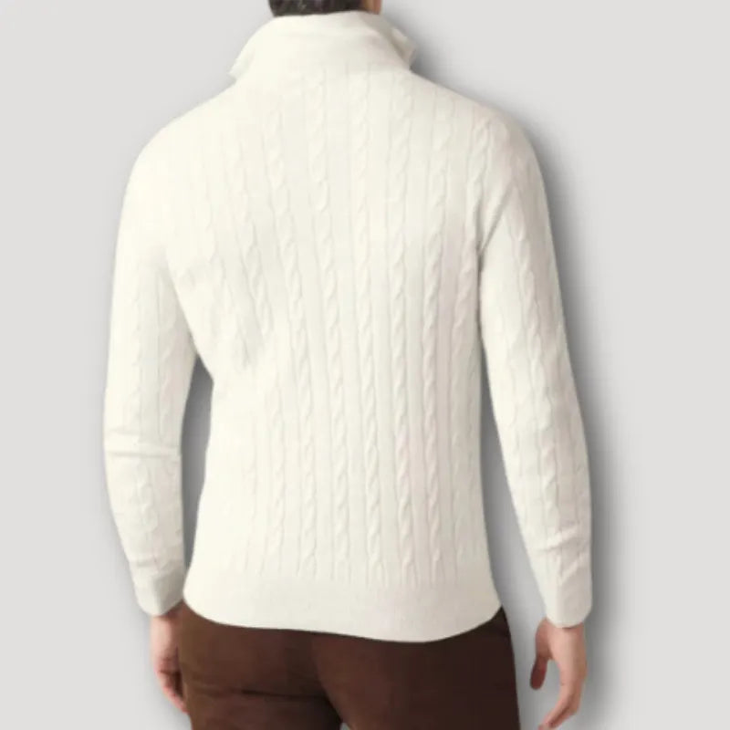 GARY | Eleganter Pullover mit Reißverschluss für Herren