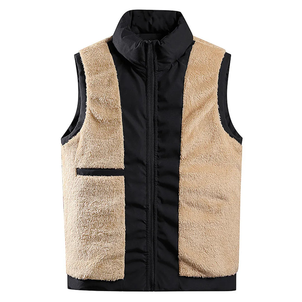 - Warm gefütterte Fleece-Weste