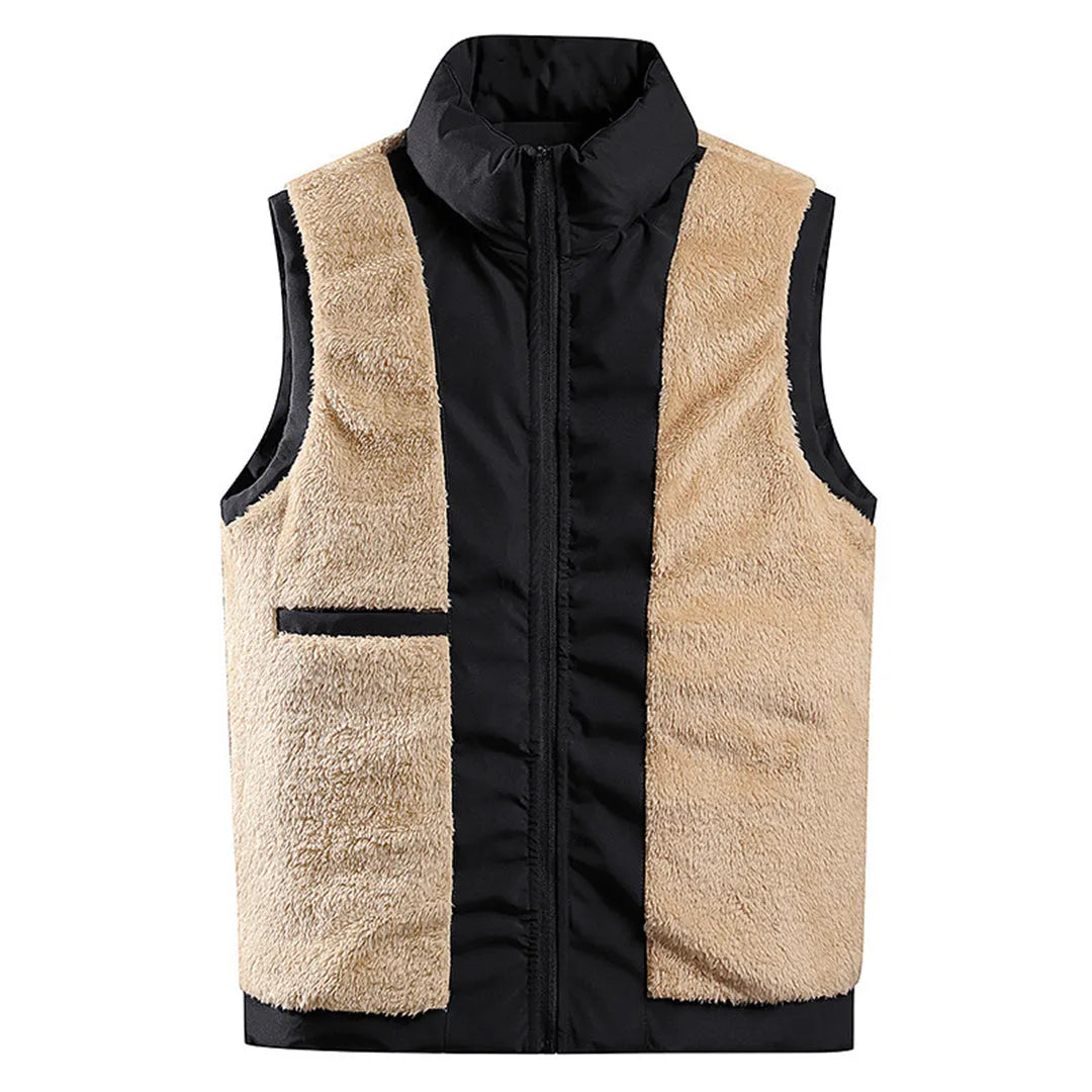 - Warm gefütterte Fleece-Weste