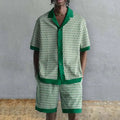 Herren Trendiges Shirt & Kurze Hose Sommeroutfit