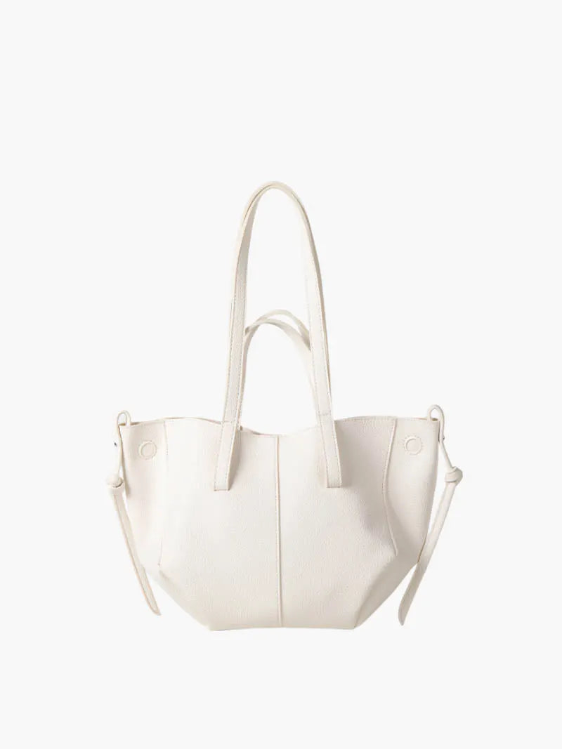 Luxuriöse Leder Shopper