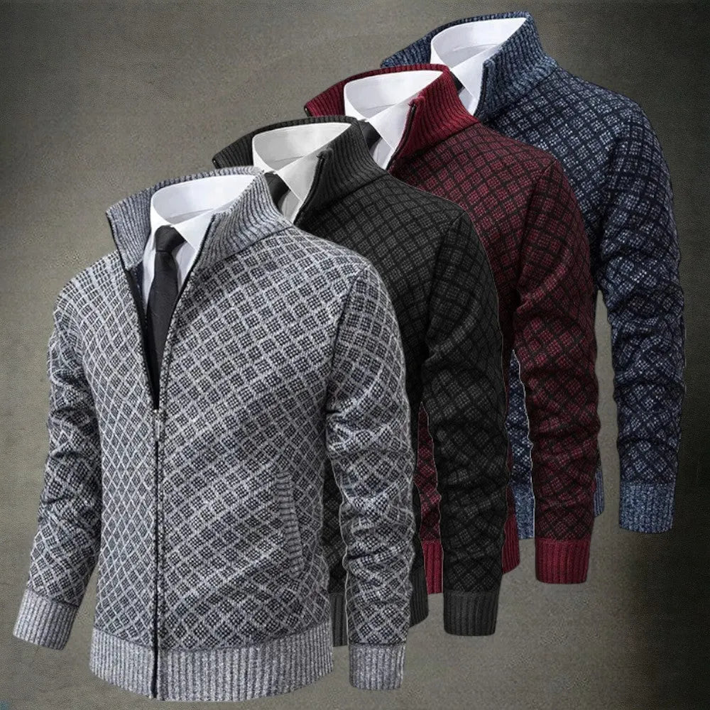 Stylische Strickjacke Für Männer