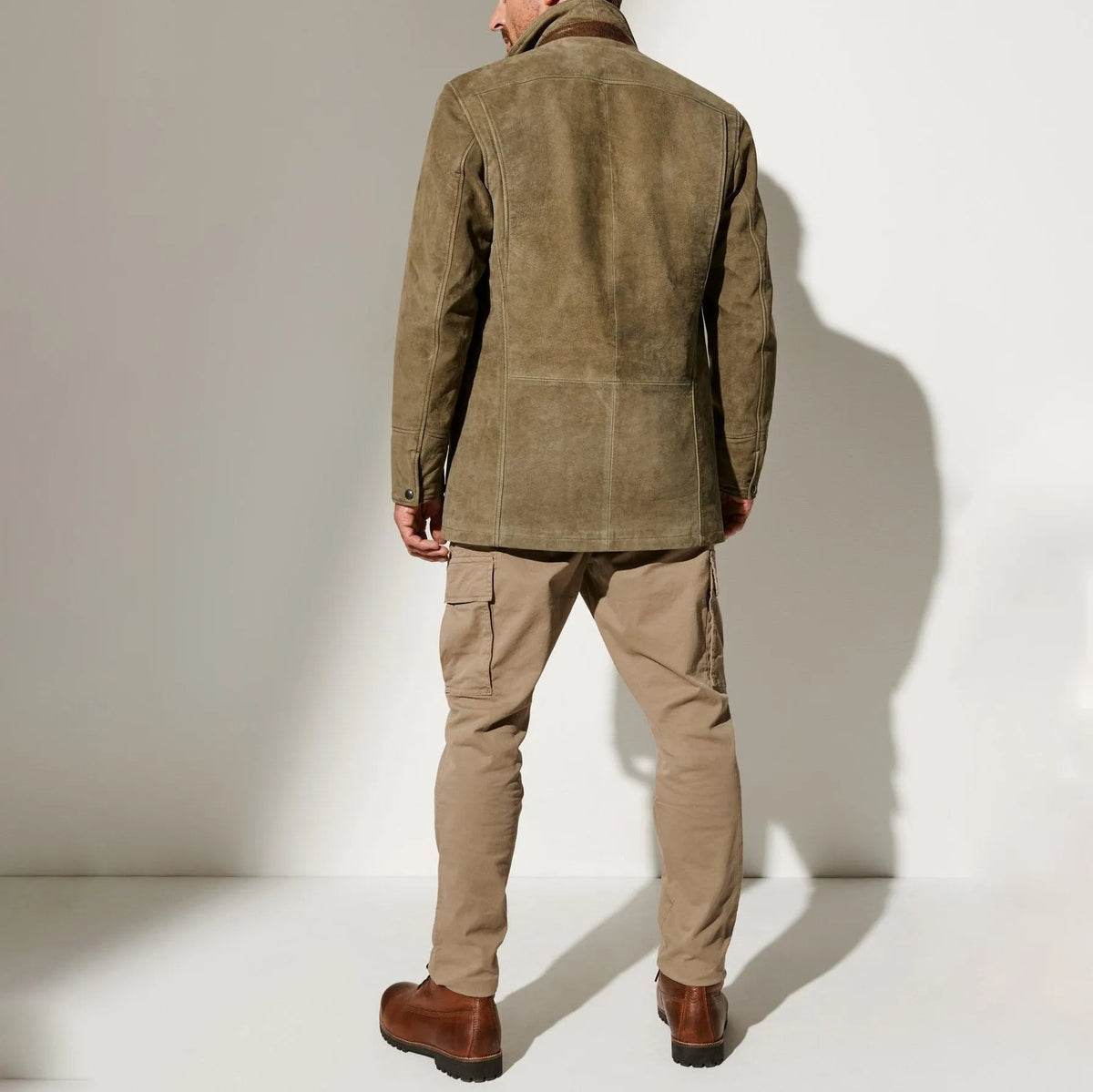- Vintage-Herbstjacke für Männer