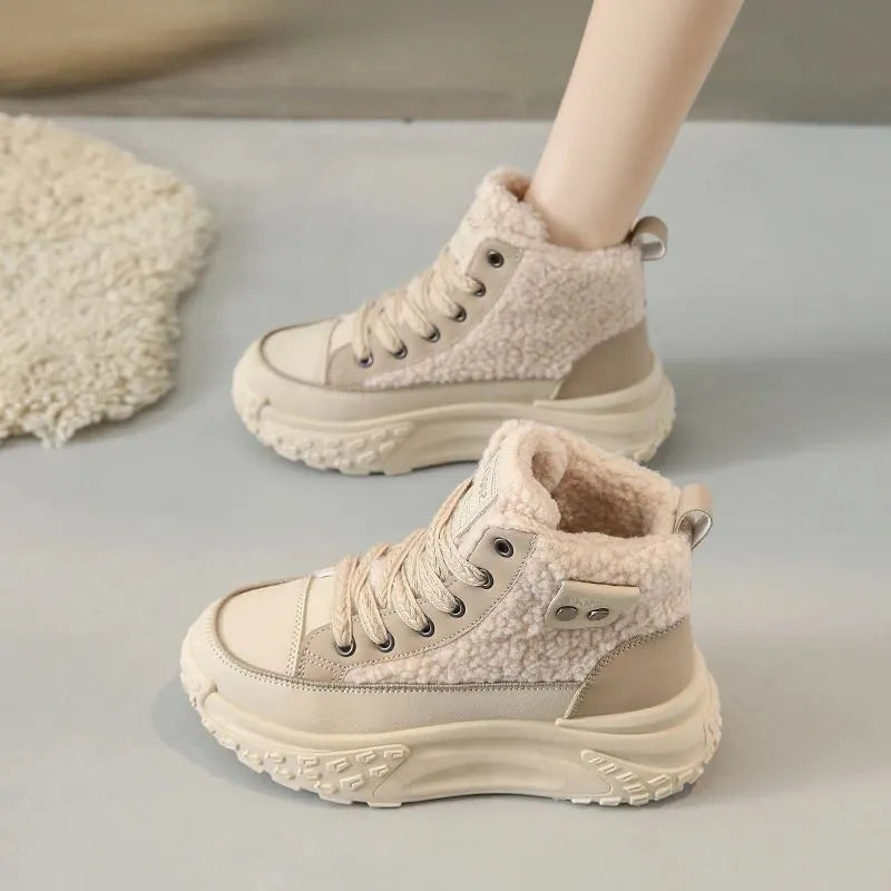 â€“ Wasserdichte PlÃ¼sch-Stiefeletten