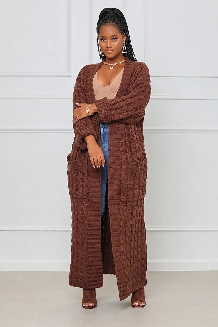 - Rita - Lange Strickjacke