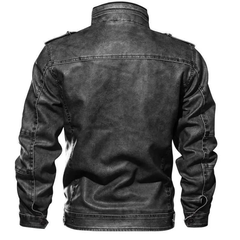 Elegante Premium Lederjacke Für Herren