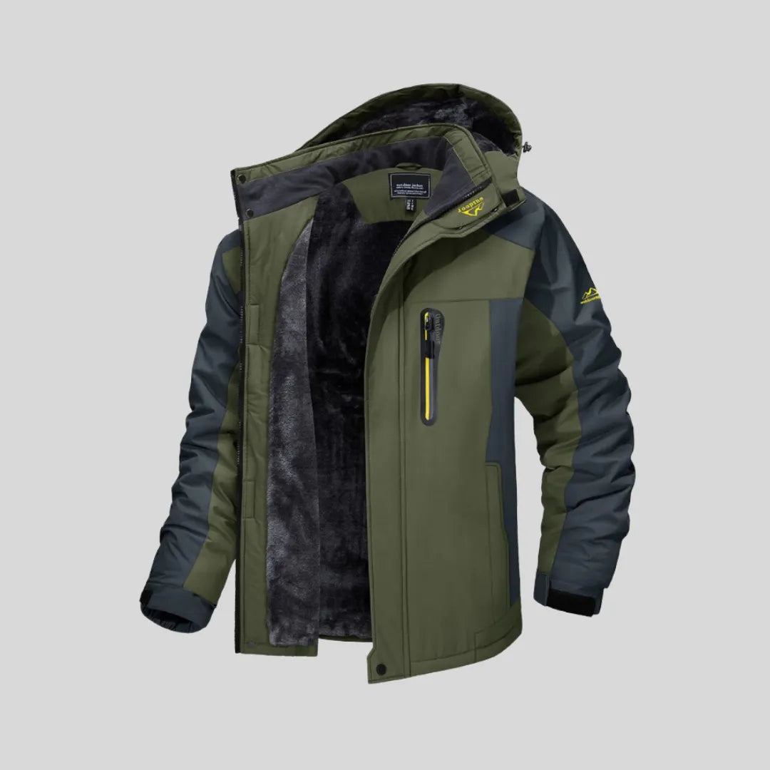 â€“ Technische Herrenjacke mit Fleecefutter